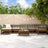 8 Piece Garden Lounge Set Impregnated Wood Pine