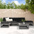 6 Piece Garden Lounge Set Solid Wood Douglas
