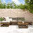 6 Piece Garden Lounge Set Solid Wood Douglas