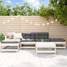 6 Piece Garden Lounge Set Impregnated Wood Pine