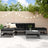 6 Piece Garden Lounge Set Impregnated Wood Pine