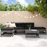 6 Piece Garden Lounge Set Impregnated Wood Pine