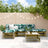 6 Piece Garden Lounge Set Solid Wood Douglas