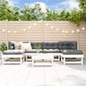 7 Piece Garden Lounge Set Impregnated Wood Pine