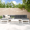 7 Piece Garden Lounge Set Impregnated Wood Pine
