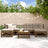 7 Piece Garden Lounge Set Impregnated Wood Pine