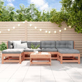 7 Piece Garden Lounge Set Impregnated Wood Pine
