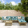 7 Piece Garden Lounge Set Impregnated Wood Pine