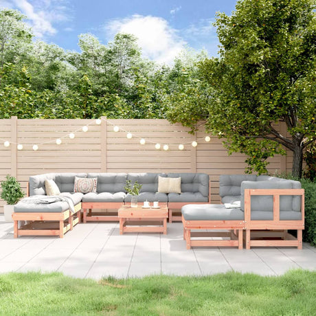 11 Piece Garden Lounge Set Impregnated Wood Pine