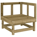 11 Piece Garden Lounge Set Impregnated Wood Pine