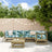 6 Piece Garden Lounge Set Black Solid Wood Pine