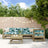 6 Piece Garden Lounge Set Grey Solid Wood Pine
