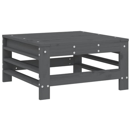 6 Piece Garden Lounge Set Solid Wood Pine