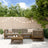 6 Piece Garden Lounge Set Solid Wood Pine