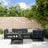 6 Piece Garden Lounge Set Solid Wood Pine