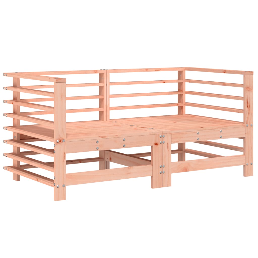 6 Piece Garden Lounge Set Solid Wood Douglas