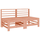 6 Piece Garden Lounge Set Solid Wood Douglas