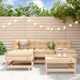 5 Piece Garden Lounge Set Solid Wood Pine