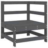 5 Piece Garden Lounge Set Solid Wood Pine