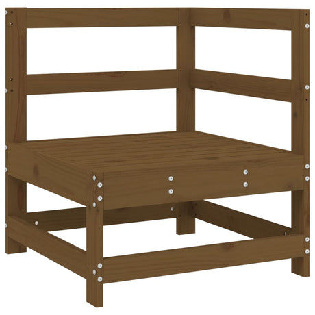 6 Piece Garden Lounge Set Solid Wood Pine