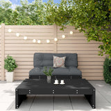 2 Piece Garden Lounge Set Solid Wood Pine