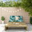 2 Piece Garden Lounge Set Solid Wood Pine