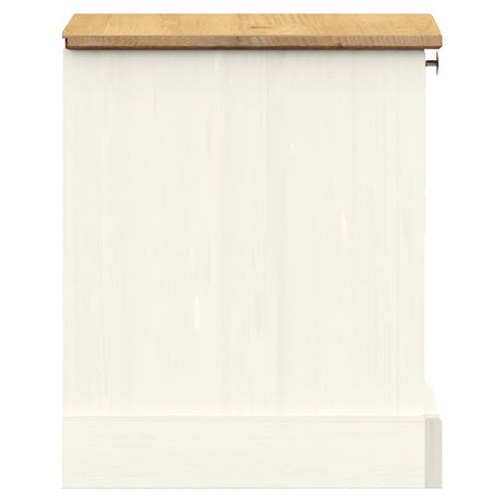 Bedside Cabinet Vigo 42X35X42 Cm Solid Wood Pine