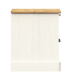 Bedside Cabinet Vigo 42X35X42 Cm Solid Wood Pine