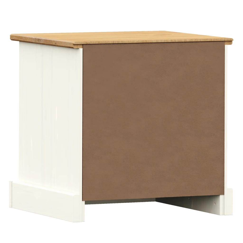 Bedside Cabinet Vigo 42X35X42 Cm Solid Wood Pine