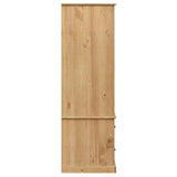 Wardrobe VIGO 90x55x170 cm Solid Wood Pine