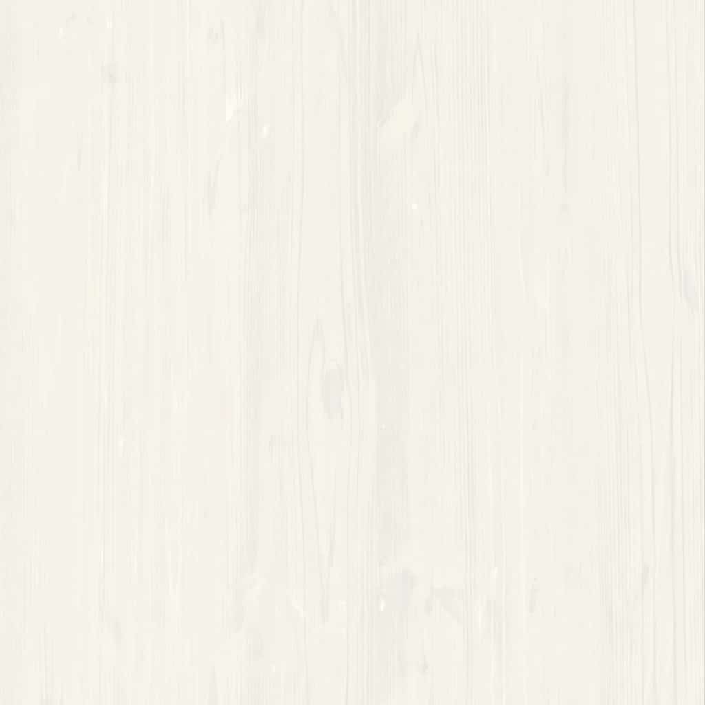 Wardrobe VIGO White 90x55x170 cm Solid Wood Pine