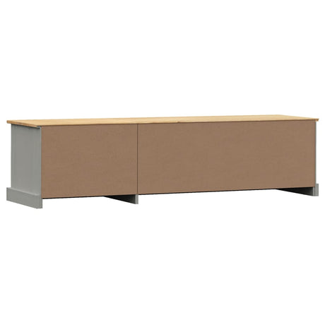 Tv Cabinet Vigo 156X40X40 Cm Solid Wood Pine