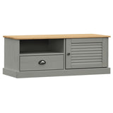 Tv Cabinet Vigo 106X40X40 Cm Solid Wood Pine