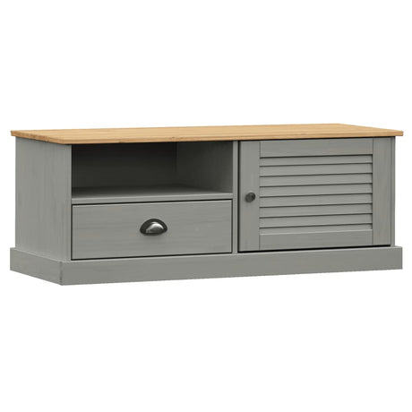 Tv Cabinet Vigo 106X40X40 Cm Solid Wood Pine
