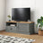 Tv Cabinet Vigo 106X40X40 Cm Solid Wood Pine