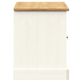 Shoe Bench Vigo 106X35X45 Cm Solid Wood Pine