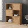 Bookcase Vigo 90X35X114.5 Cm Solid Wood Pine