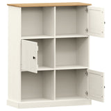 Bookcase Vigo 90X35X114.5 Cm Solid Wood Pine