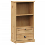 Bookcase Vigo 60X35X114.5 Cm Solid Wood Pine