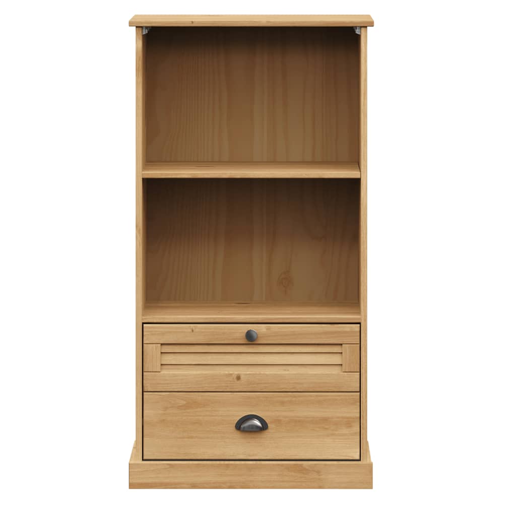 Bookcase Vigo 60X35X114.5 Cm Solid Wood Pine