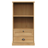Bookcase Vigo 60X35X114.5 Cm Solid Wood Pine