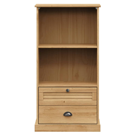 Bookcase Vigo 60X35X114.5 Cm Solid Wood Pine