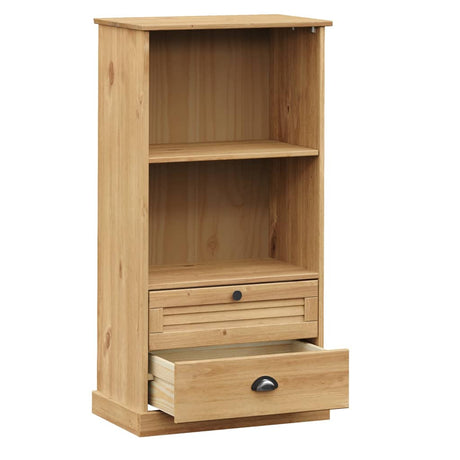 Bookcase Vigo 60X35X114.5 Cm Solid Wood Pine