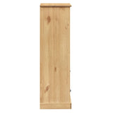 Bookcase Vigo 60X35X114.5 Cm Solid Wood Pine