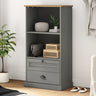 Bookcase Vigo 60X35X114.5 Cm Solid Wood Pine