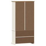Glass Display Cabinet Vigo 85X35X170 Cm Solid Wood Pine