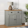 Sideboard With Drawers Vigo 78X40X75 Cm Solid Wood Pine