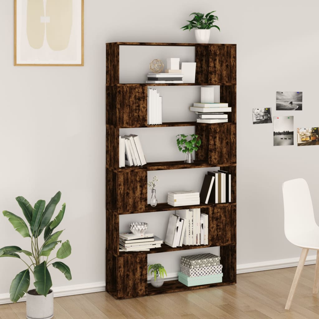 Book Cabinet/Room Divider 100X24X188 Cm