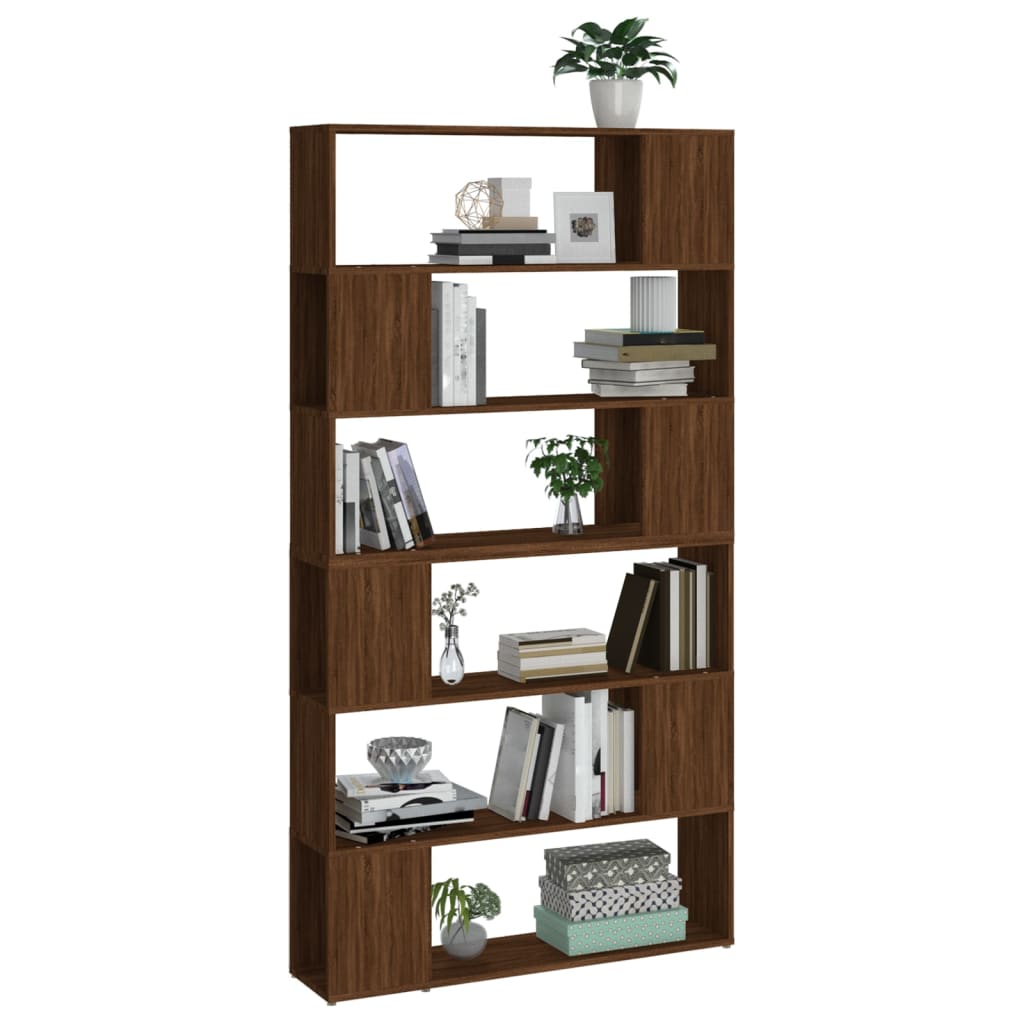 Book Cabinet/Room Divider 100X24X188 Cm