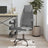 Office Chair Mesh Fabric And Faux Leather